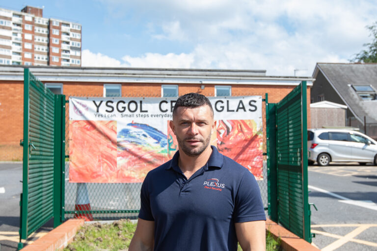 Balfry at Ysgol Crug Glas